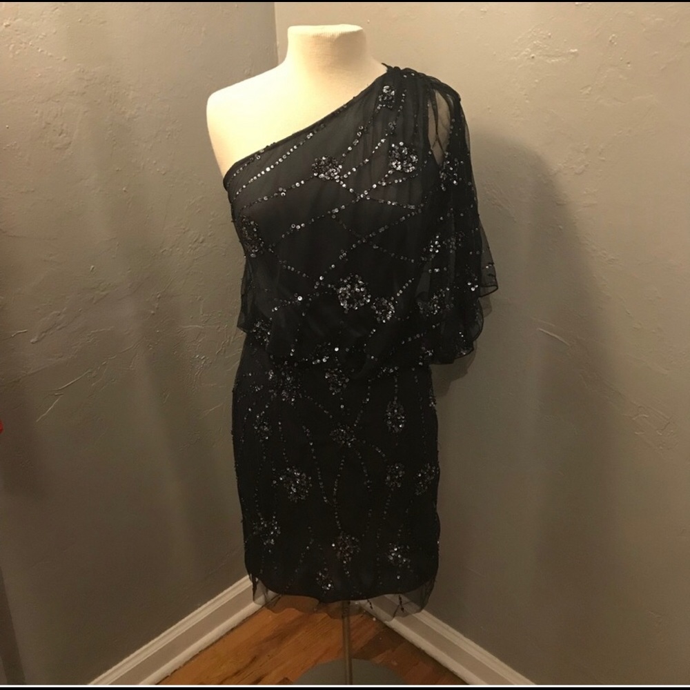 Sequined Evening Dress